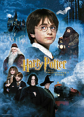 Harry Potter - Sorcerer's Stone Movie Poster - Puzzle (1000)