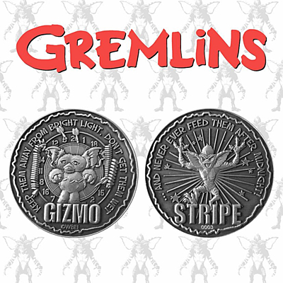 Gremlins - Sběratelská mince - Gizmo and Stripe