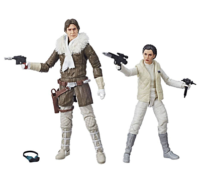 Star Wars - The Black Series - Han Solo and Princess Leia Organa Action Figure (Hascon Exclusive)