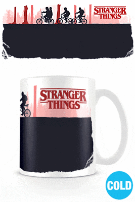 Stranger Things - Měnící se hrnek Upside Down