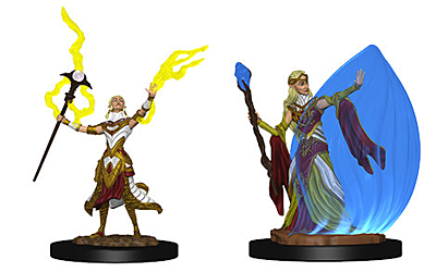 Figurka D&D - Female Elf Wizard - Unpainted (Dungeons & Dragons: Nolzur's Marvelous Miniatures)