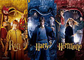 Harry Potter - Harry, Ron & Hermione - Puzzle (1000)