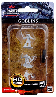 Figurka D&D - Goblins - Unpainted (Dungeons & Dragons: Nolzur's Marvelous Miniatures)