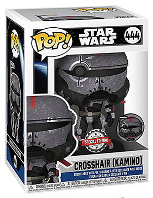 Star Wars - Across the Galaxy - Crosshair (Kamino) with Pin Special Edition POP Vinyl Bobble-Head Figure