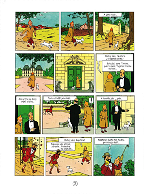 Tintinova dobrodružství 13: 7 křšiťálových koulí