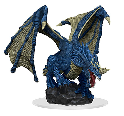 Figurka D&D - Young Blue Dragon - Unpainted (Dungeons & Dragons: Nolzur's Marvelous Miniatures)