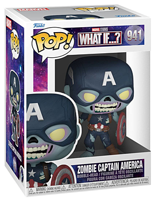 What If... ? - Zombie Captain America POP Vinyl Bobble-Head Figure