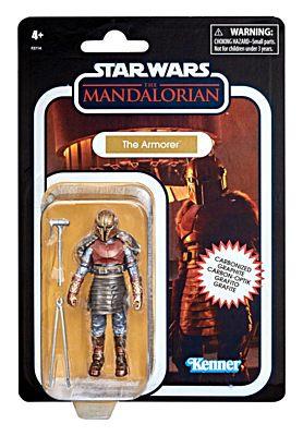 Star Wars - Vintage Collection - The Armorer Carbonized Action Figure (The Mandalorian)