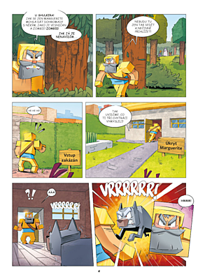 Deník malého Minecrafťáka 3: Výprava pouští (komiks)
