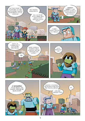 Deník malého Minecrafťáka 4: Vítejte v Říši Konce (komiks)