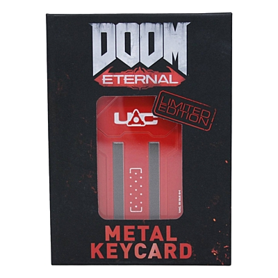 Doom: Eternal - Red Keycard Replica (Limited Edition)