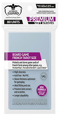 Ultimate Guard - Obaly French Tarot Size - Premium (80)