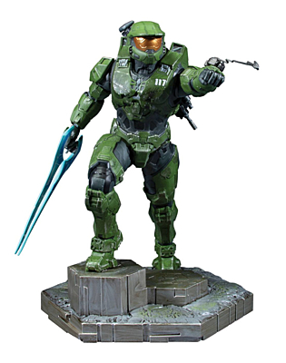 Halo Infinite - Master Chief & Grapple Shot PVC Statue