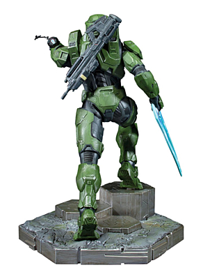 Halo Infinite - Master Chief & Grapple Shot PVC Statue