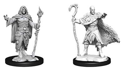 Figurka D&D - Human Male Druid - Unpainted (Dungeons & Dragons: Nolzur's Marvelous Miniatures)