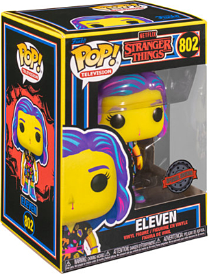 Stranger Things - Eleven (in Mall Outfit) Black Light Special Edition POP Vinyl Figure