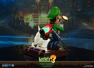 Luigi's Mansion 3 - Luigi & Polterpup Collector's Edition PVC Statue
