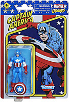 Marvel - Legends Retro - Captain America (Captain America) Action Figure