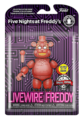 Five Nights at Freddy's - Special Delivery - Livewire Freddy (GITD) Special Edition Action Figure