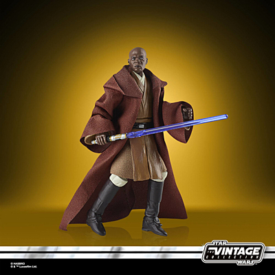Star Wars - Vintage Collection - Mace Windu Action Figure (Attack of the Clones)