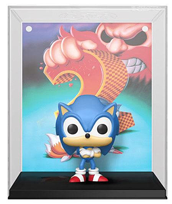 Sonic the Hedgehog 2 - Sonic POP Games Cover Vinyl Figure