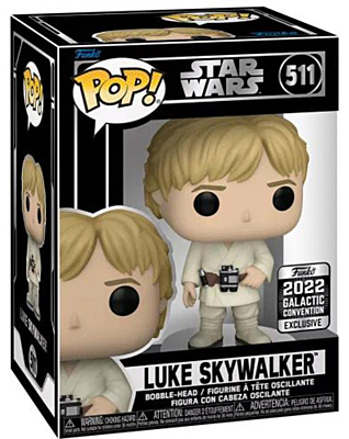Star Wars - Celebration - Luke Skywalker (2022 Galactic Convention Exclusive) POP Vinyl Bobble-Head Figure