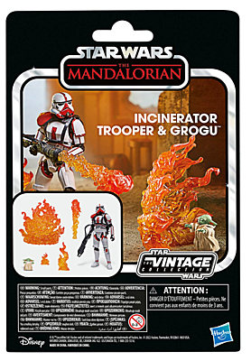 Star Wars - Vintage Collection - Incinerator Trooper & Grogu Action Figure (The Mandalorian)