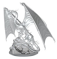 Figurka D&D - Young Emerald Dragon - Unpainted (Dungeons & Dragons: Nolzur's Marvelous Miniatures)