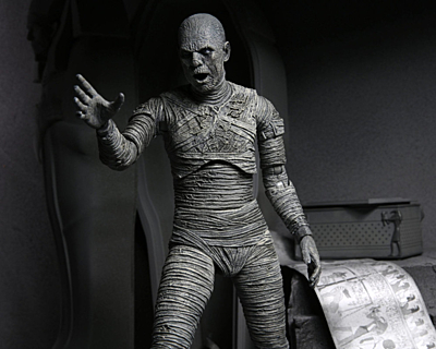 Universal Monsters - Mummy (Black & White) Ultimate Action Figure