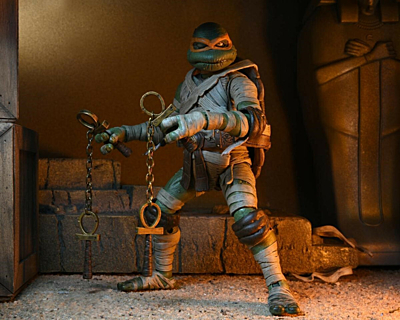 Teenage Mutant Ninja Turtles x Universal Monsters - Michelangelo as The Mummy Ultimate Action Figure