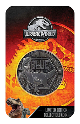 Jurassic World - Sběratelská mince - Blue