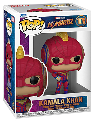 Ms. Marvel - Kamala Khan POP Vinyl Bobble-Head Figure