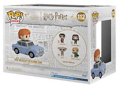 Harry Potter - Ron Weasley in Flying Car POP Vinyl Figure