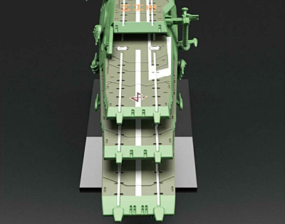 Battle Space Ship Yamato 2205 - Mecha Coll. Guipellon Class Multiple Deck Astro Carrier Balmes