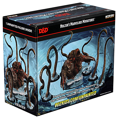 Figurka D&D - Kraken - Unpainted (Dungeons & Dragons: Nolzur's Marvelous Miniatures)