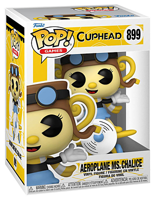 Cuphead - Aeroplane Ms. Chalice POP Vinyl Figure