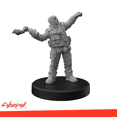 Cyberpunk Red - Sada 3 figurek - Combat Zoners B