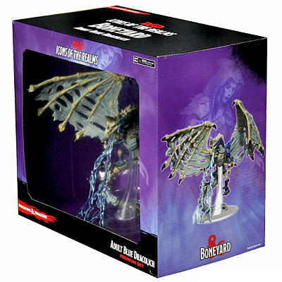Figurka D&D - Adult Blue Dracolich - Premium Set (Dungeons & Dragons: Icons of the Realms)