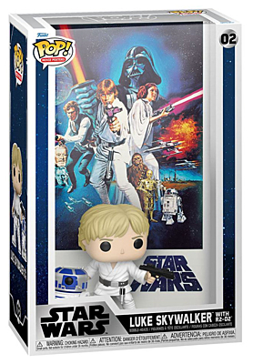 Star Wars - Luke Skywalker with R2-D2 (A New Hope) POP Movie Posters Bobble-Heads Vinyl Figure