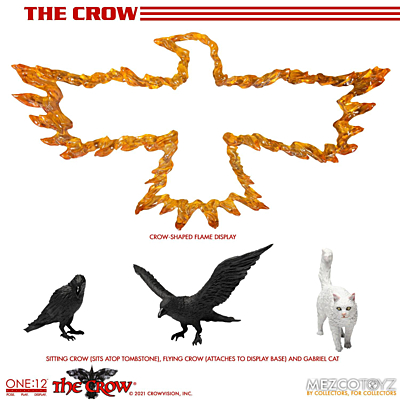 The Crow - Eric Draven Action Figure 1/12 17 cm