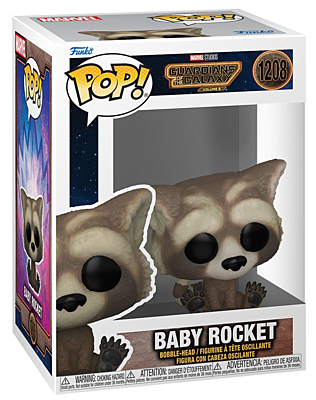 Guardians of the Galaxy Vol. 3 - Baby Rocket POP Vinyl Bobble-Head Figure