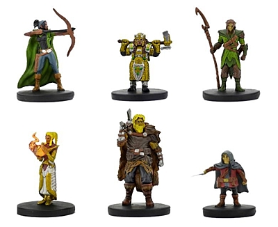 Dungeons & Dragons - Icons of the Realms - Starter Set - Miniatures 6-pack