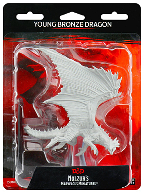Figurka D&D - Young Bronze Dragon - Unpainted (Dungeons & Dragons: Nolzur's Marvelous Miniatures)
