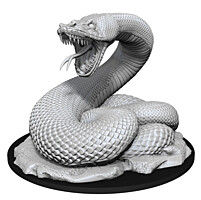 Figurka D&D - Giant Constrictor Snake - Unpainted (Dungeons & Dragons: Nolzur's Marvelous Miniatures)