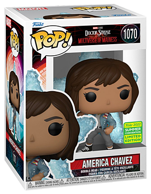 Doctor Strange in the Multiverse of Madness - America Chavez (Summer Convention 2022 Limited Edition) POP Vinyl Bobble-Head Figure