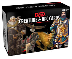 Dungeons & Dragons: Creature & NPC Cards (182 cards)