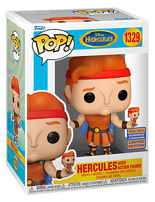 Hercules - Hercules with Action Figure (Wondrous Convention 2023 Limited Edition) POP Vinyl Figure