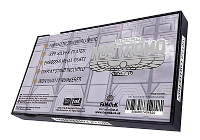 Alien - Nostromo Boarding Ticket Replica - Limited Edition