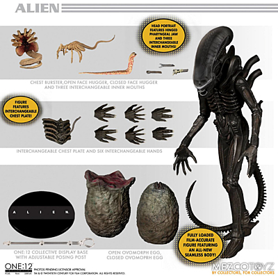 Alien - Alien Action Figure 1/12 18 cm