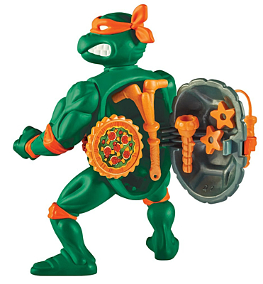 Teenage Mutant Ninja Turtles - Classic Michelangelo with Storage Shell akční figurka